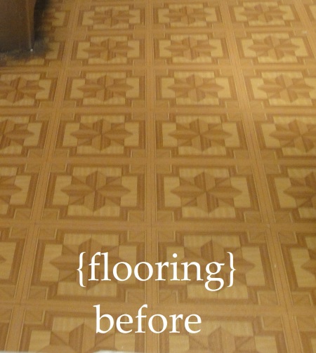 flooring before