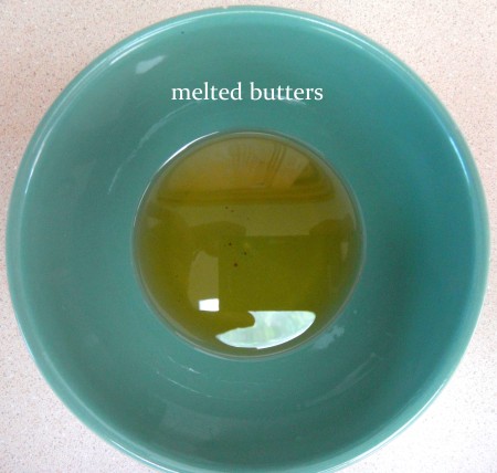 melted butters